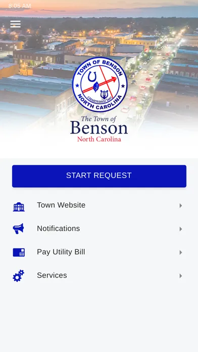 Benson NC Connect Screenshots