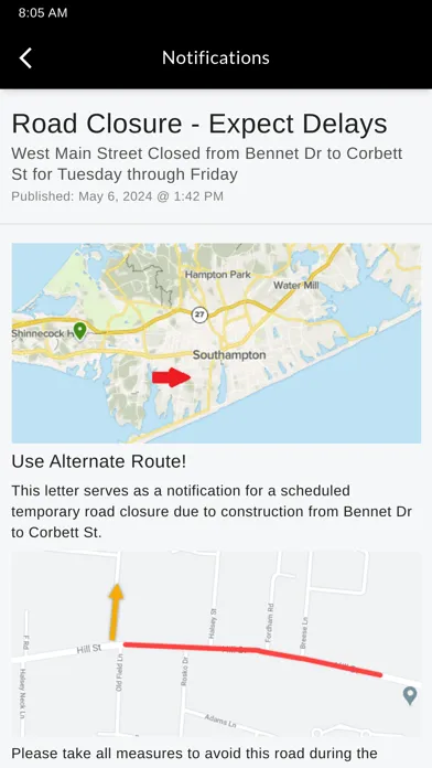 Screenshot di Pea Ridge Connect