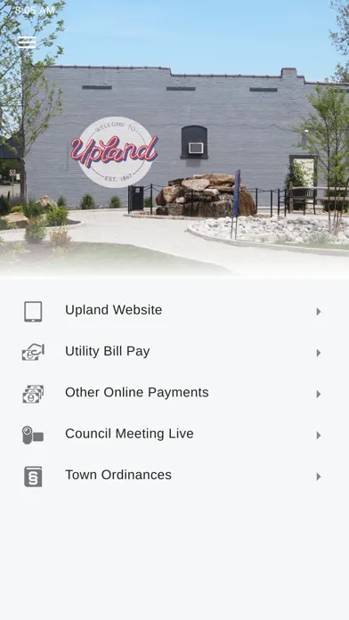 Ảnh chụp màn hình của My Upland IN