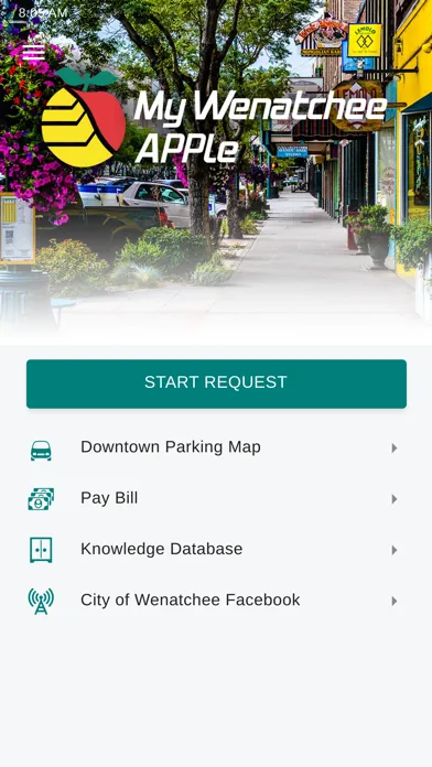 Ảnh chụp màn hình của My Wenatchee