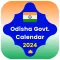 Govt of Odisha Calendar 2024
