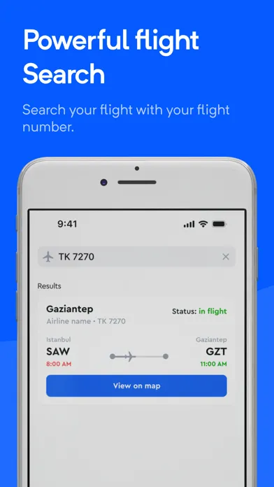 Tangkapan layar Flight Tracker&Radar #1