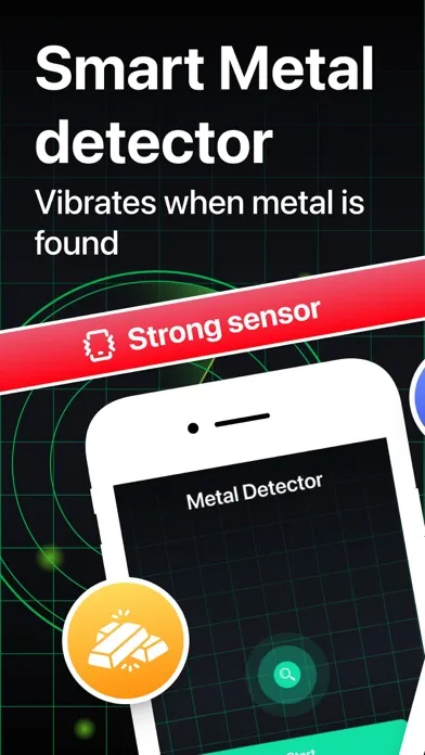 Capturas de tela do Metal & Gold Detector: MetFind