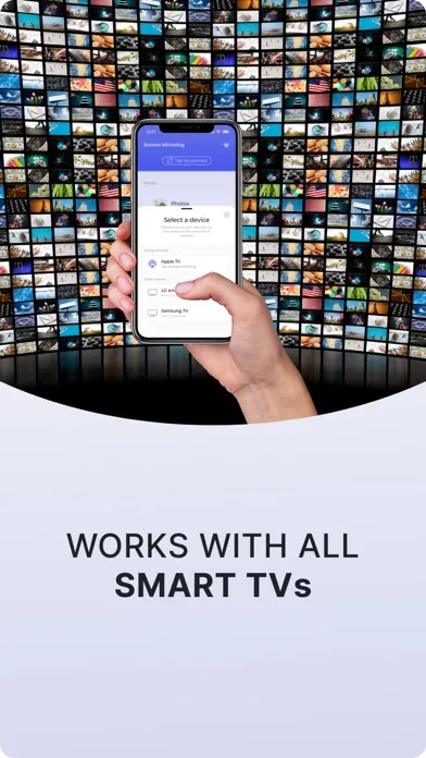 Ảnh chụp màn hình của Screen Mirroring TV Casting