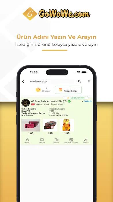 GoWaWe.com B2B Marketplace應用截圖