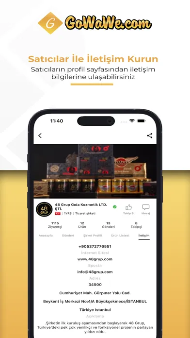 GoWaWe.com B2B Marketplace應用截圖