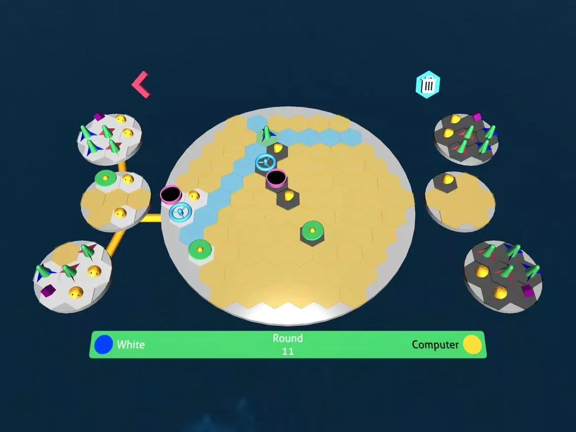 Hexin : Space Chess Game iPad  스크린샷