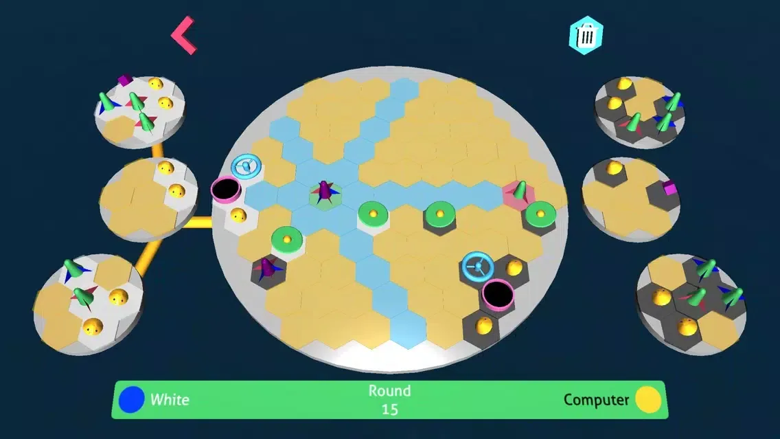 Hexin : Space Chess Game 스크린샷