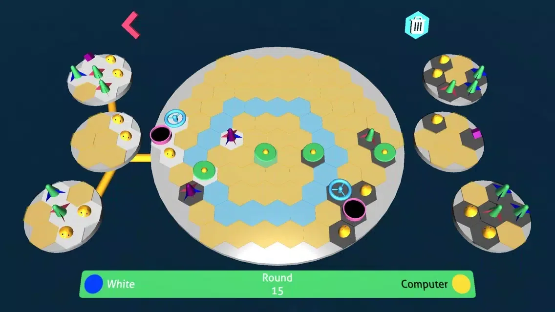 Hexin : Space Chess Game 스크린샷