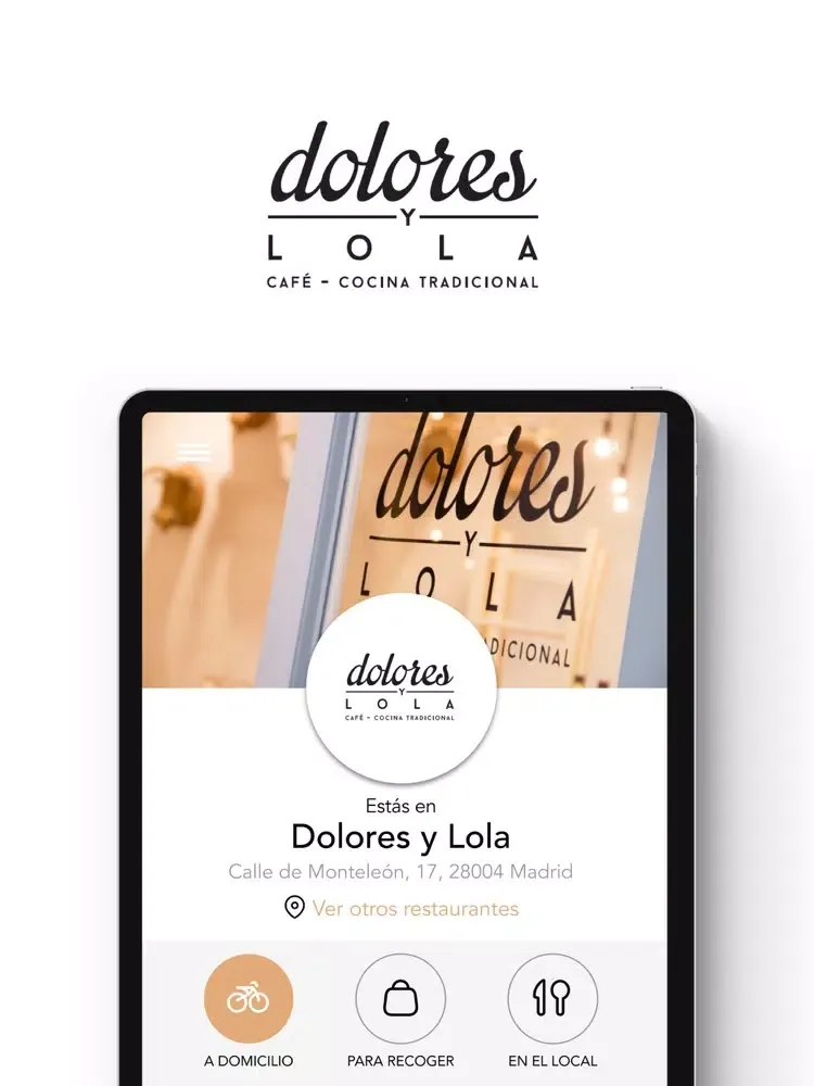 Capturas de pantalla de Dolores y Lola iPad 