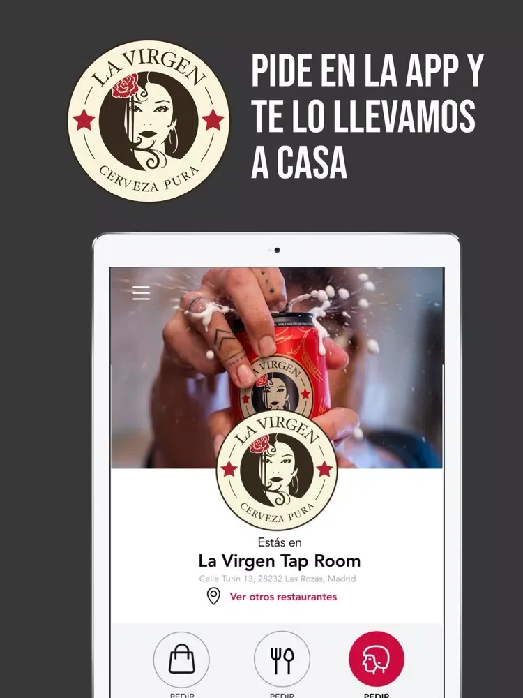 Cervezas La Virgen iPad  স্ক্রিনশট