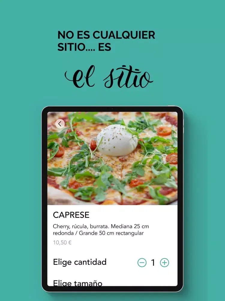 Screenshot di El Sitio iPad 
