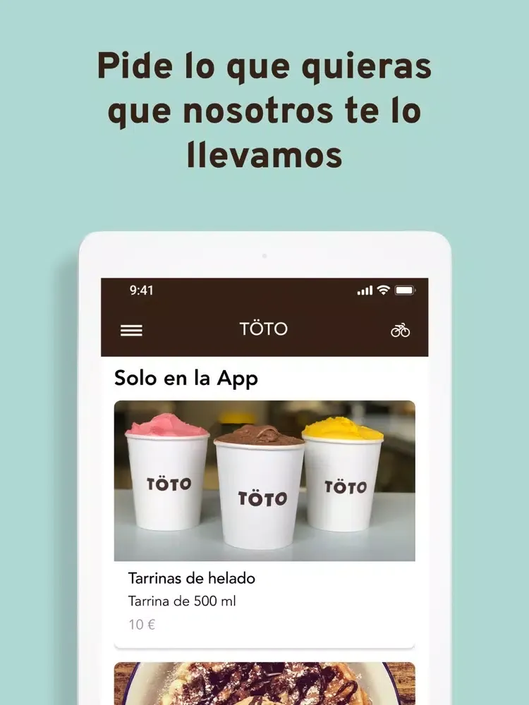 TÖTO ICE CREAM iPad  Screenshots