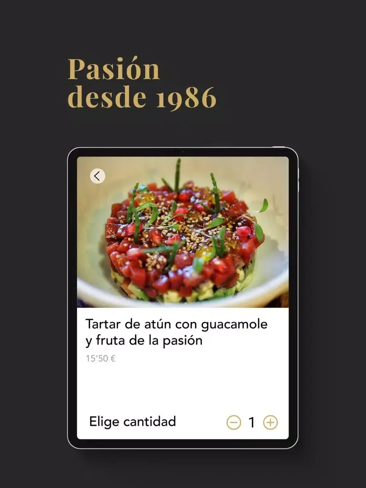 Zrzuty ekranu Restaurante Casa Varela 1986 iPad 