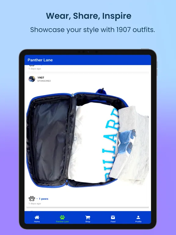 Ảnh chụp màn hình của 1907 Collection iPad 