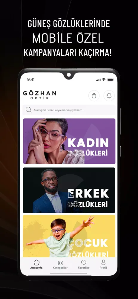 ภาพหน้าจอของ Gözhan Optik: Güneş Gözlükleri