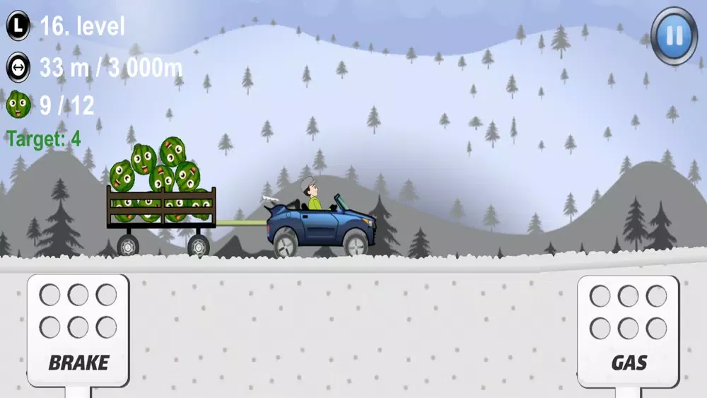 Capturas de tela do Car Racing : Mountain Climb