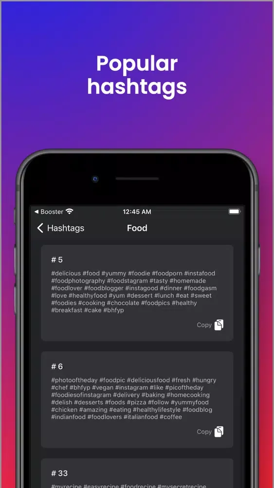 TikTag: for Tik Tok Followers স্ক্রিনশট