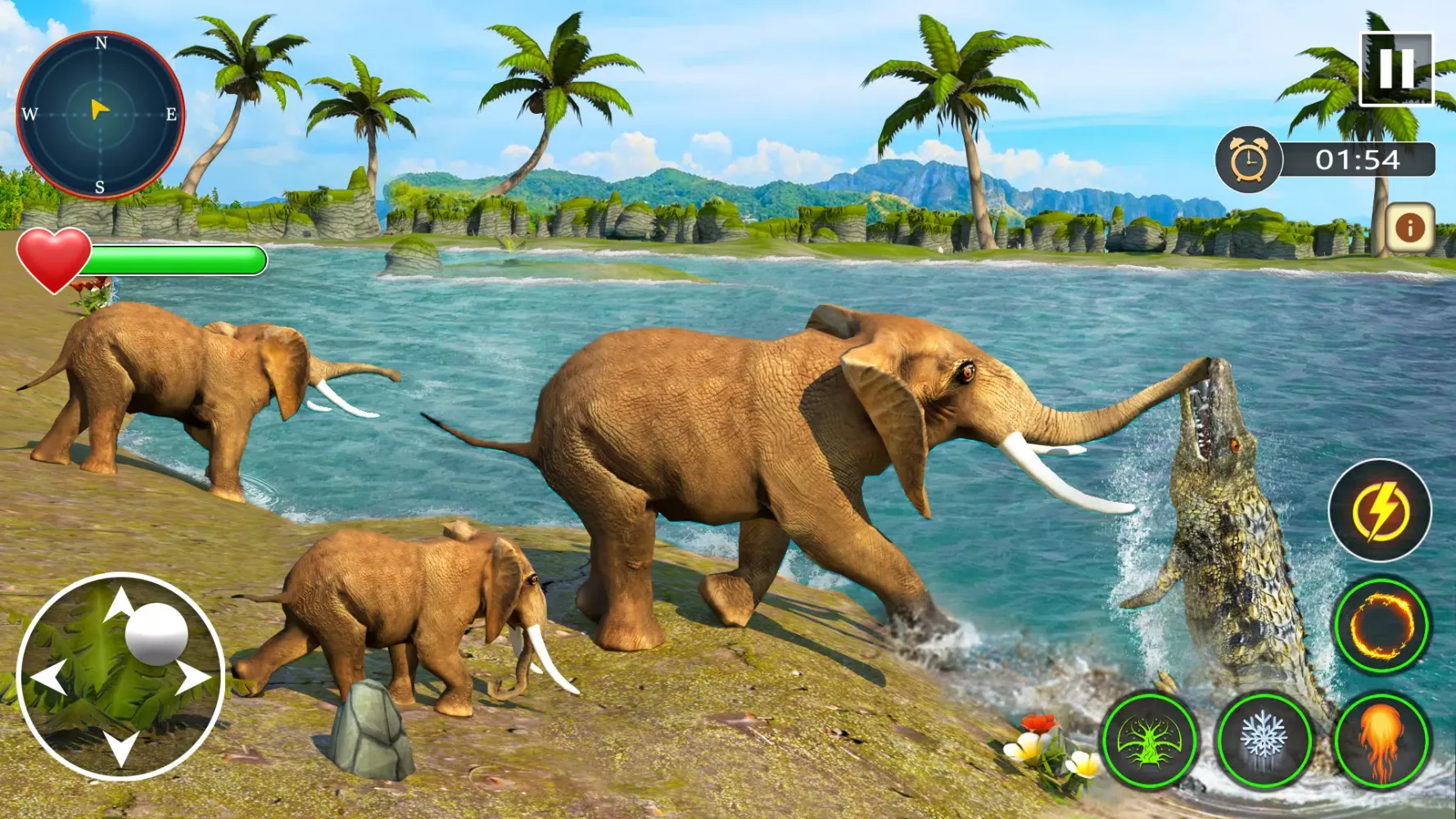 Animal Crocodile Attack Sim Screenshots