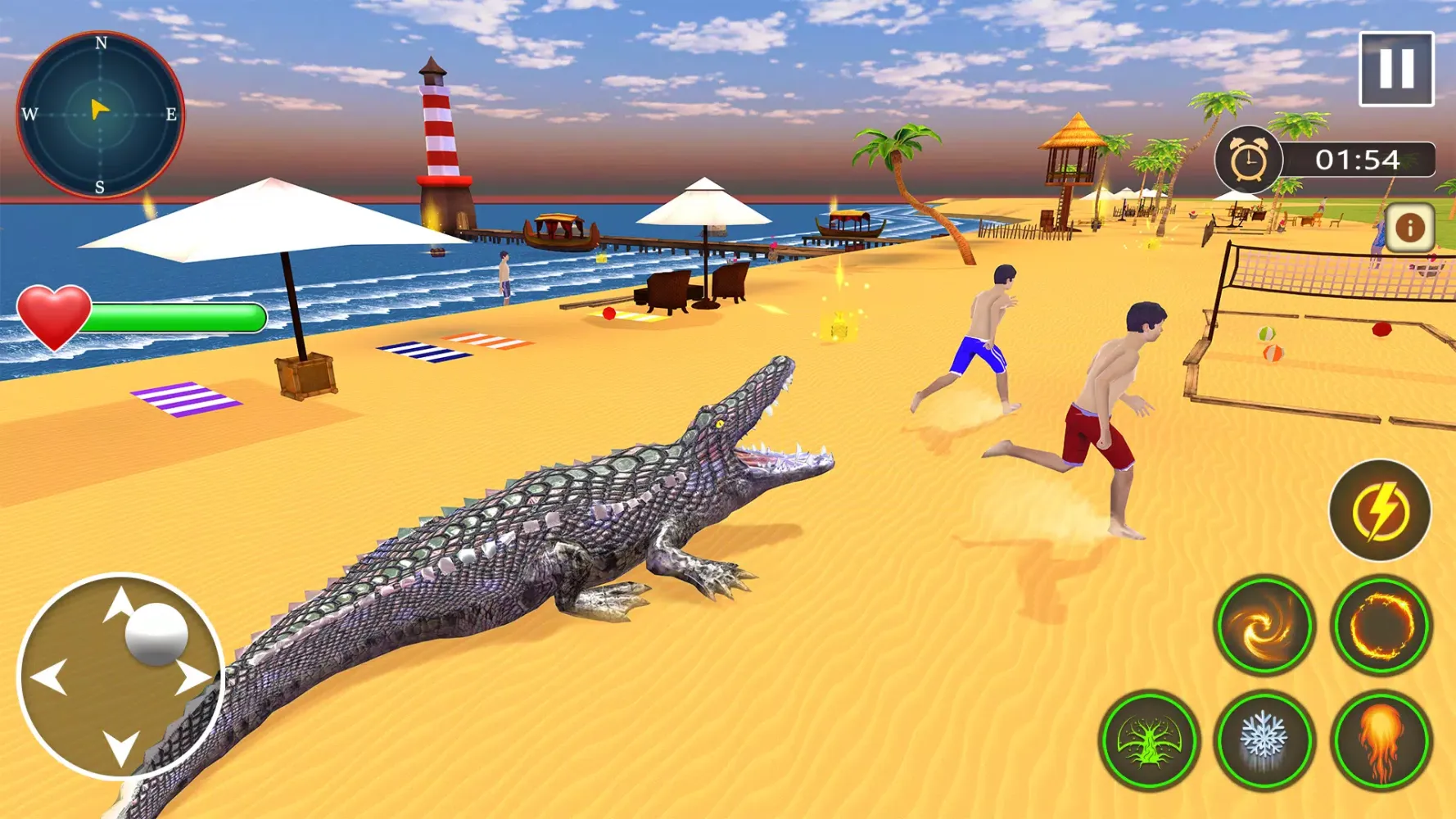 Animal Crocodile Attack Sim Screenshots