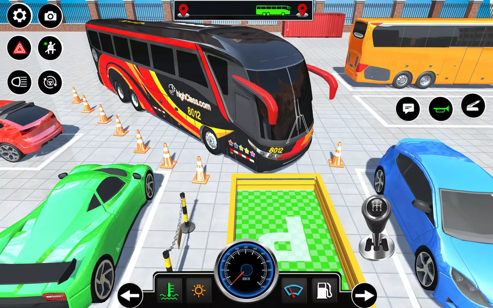 Скриншоты City Bus Parking 3D Games