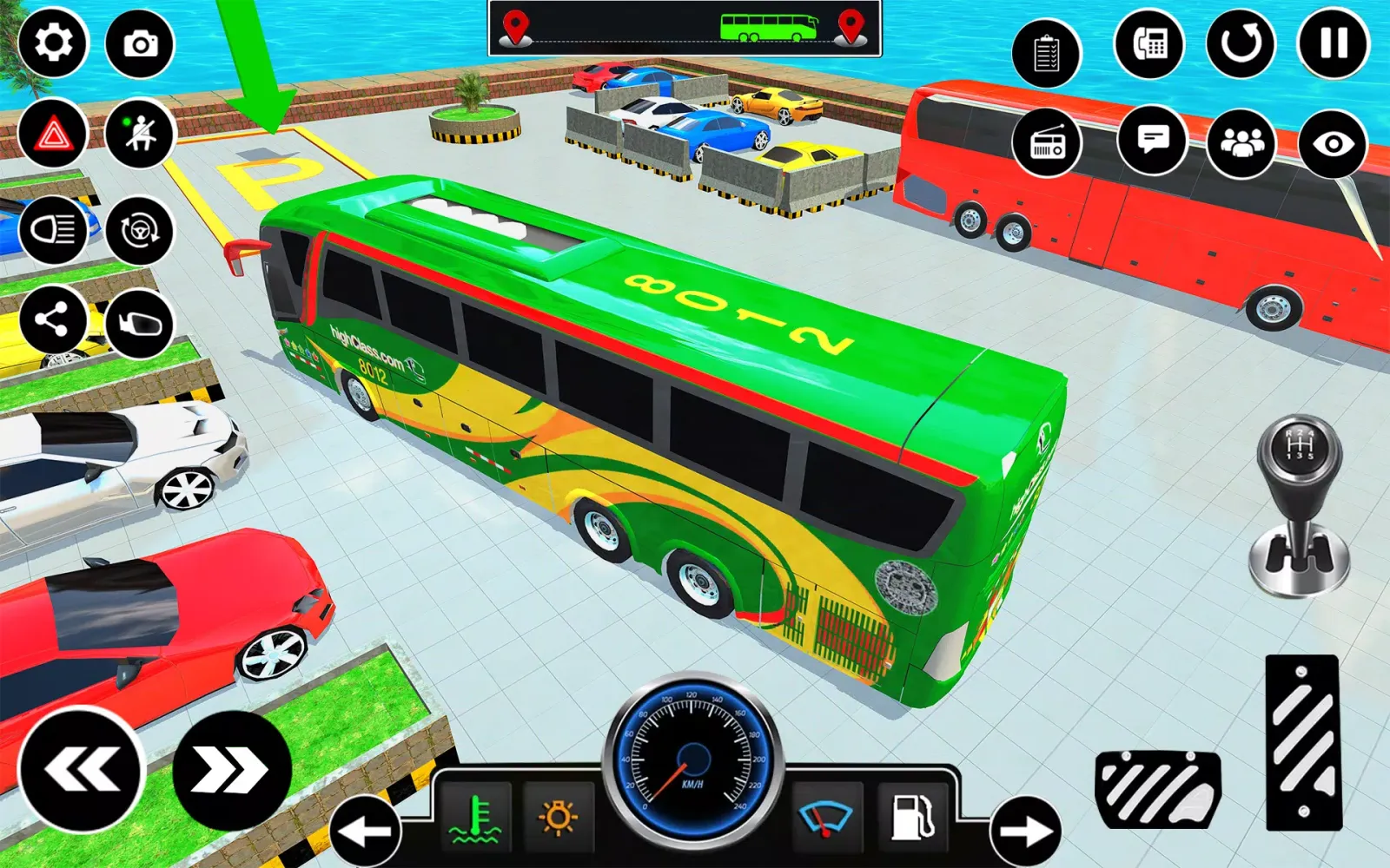 Скриншоты City Bus Parking 3D Games