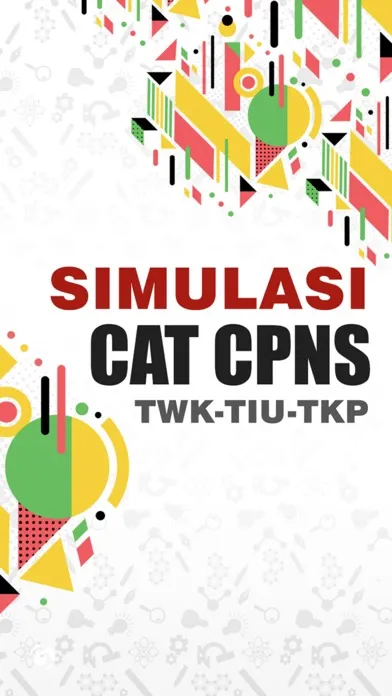 Captures d'écran de Simulasi CAT CPNS Update