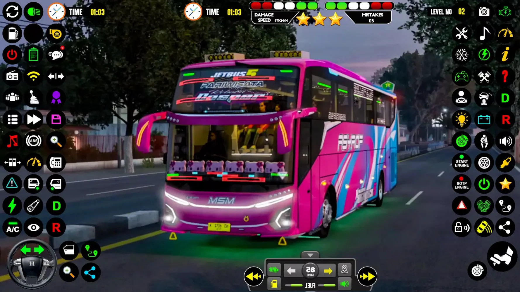 Public Coach Bus Driving Game Screenshots