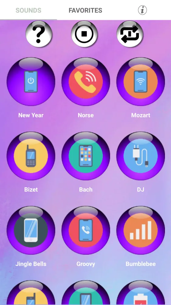 Captures d'écran de Digital Phone Ringtones