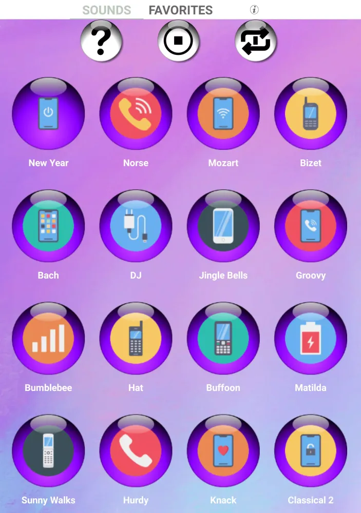 Captures d'écran de Digital Phone Ringtones
