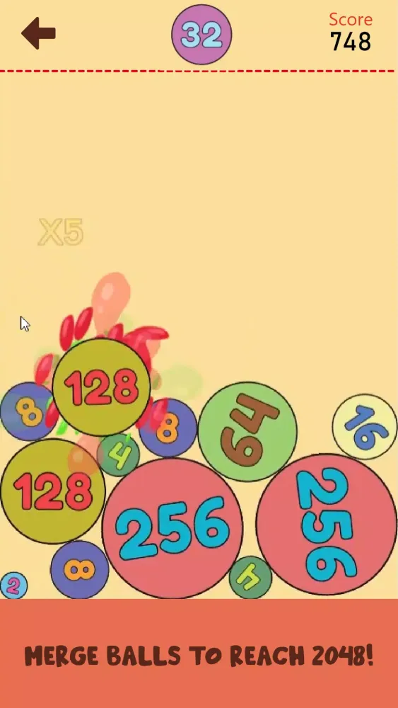 2048: Color Balls Screenshots