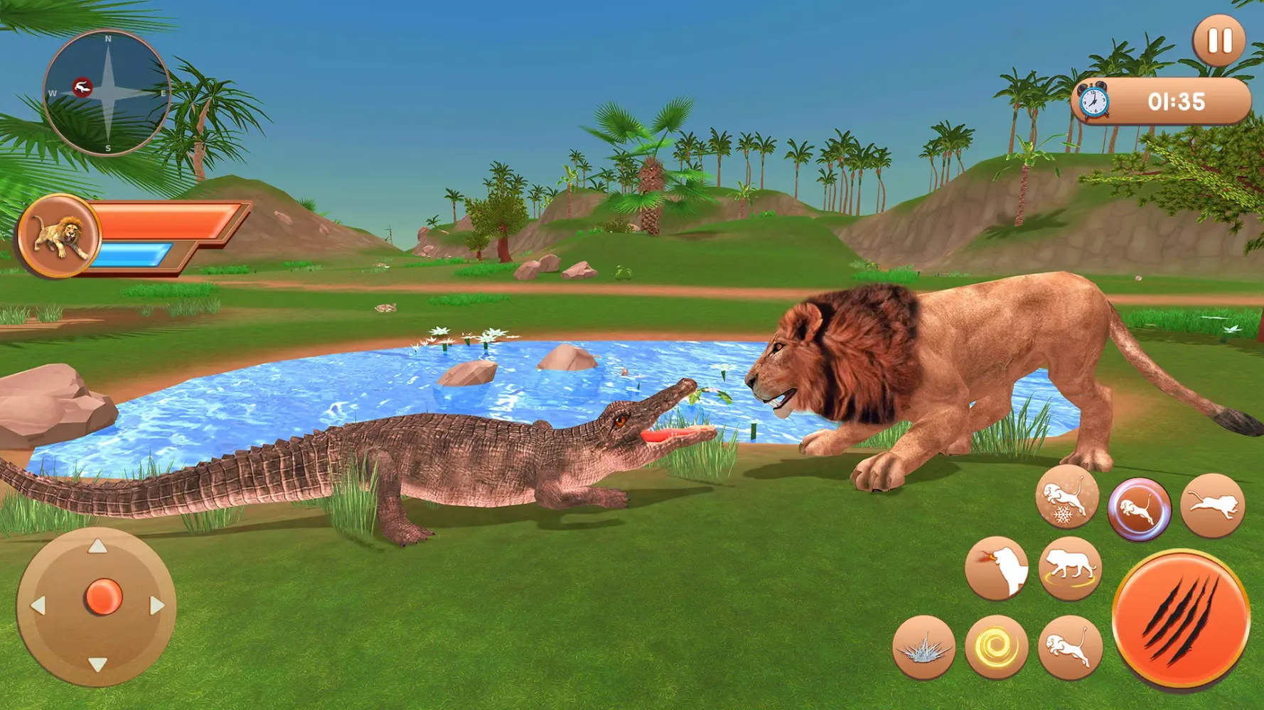 Lion Games Animal Simulator 3D Screenshots