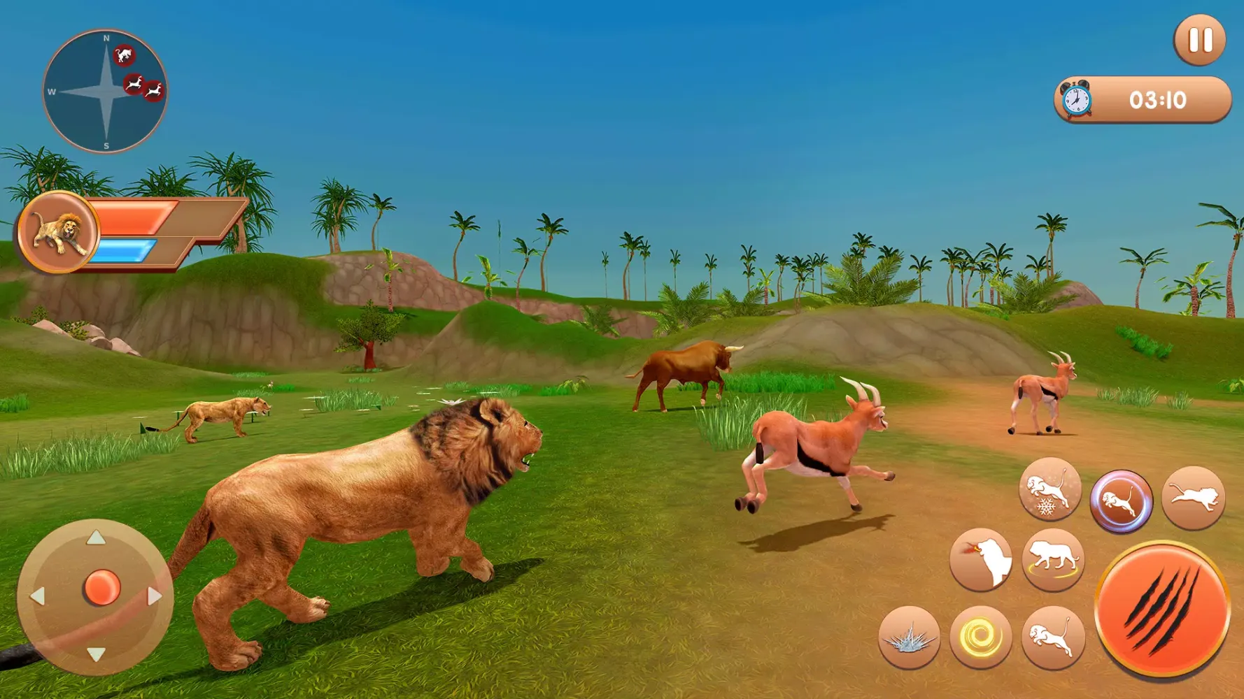 Lion Games Animal Simulator 3D Screenshots