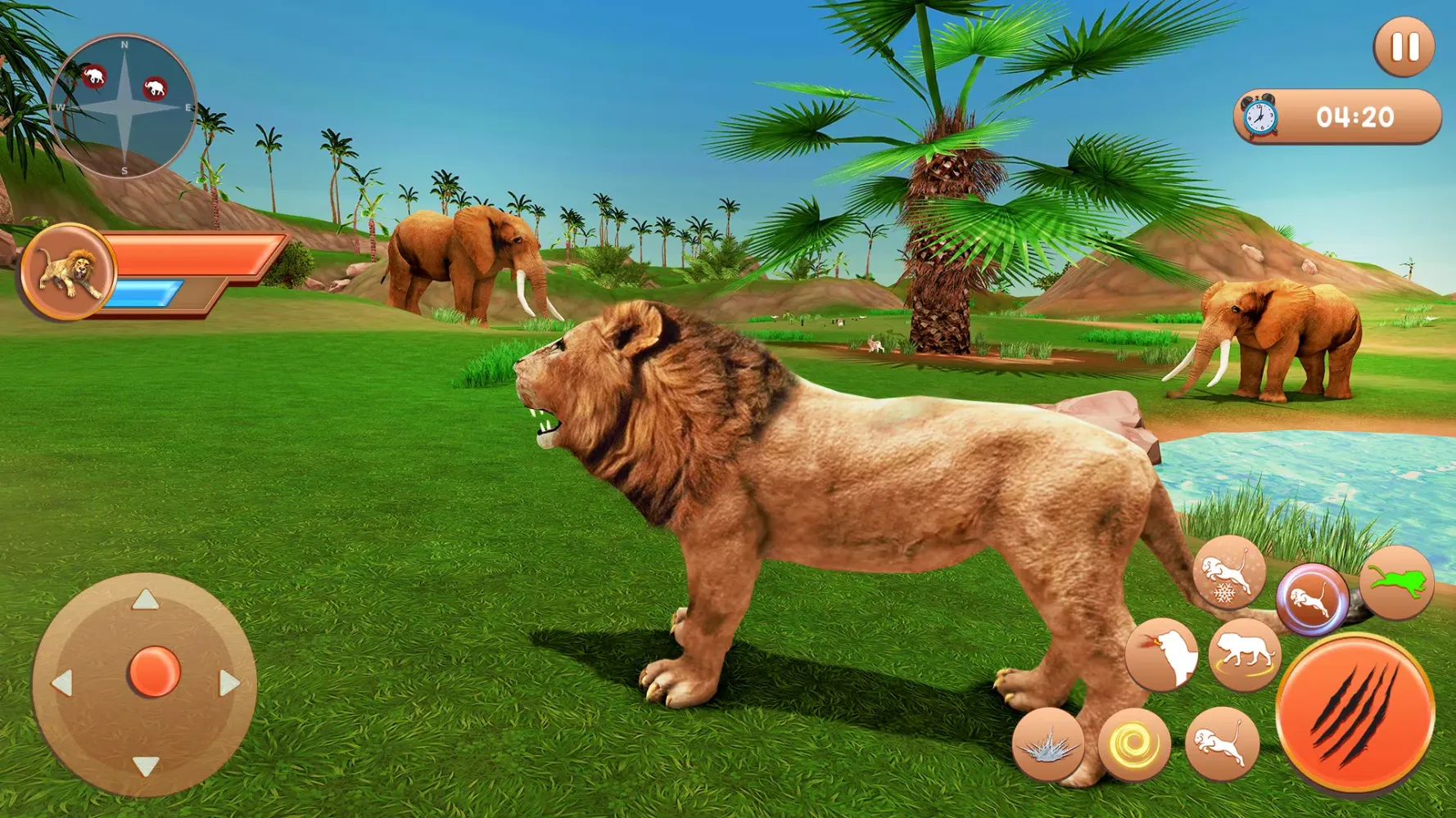 Lion Games Animal Simulator 3D Screenshots