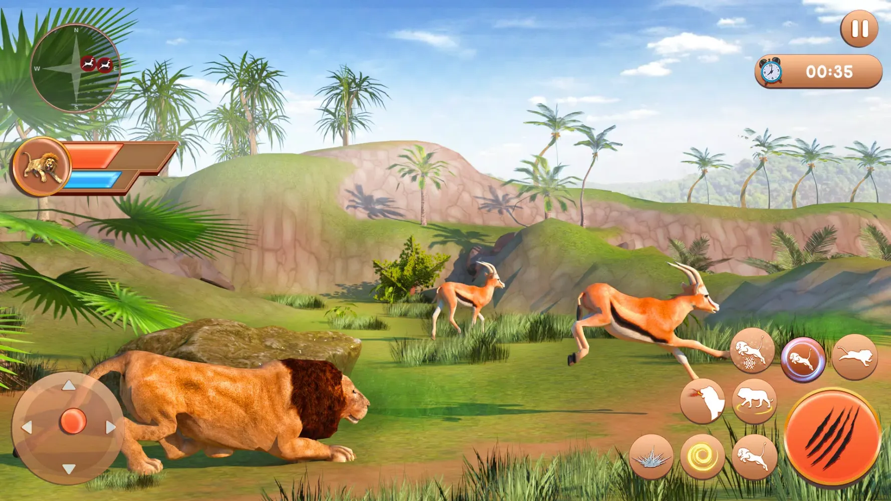 Lion Games Animal Simulator 3D Screenshots
