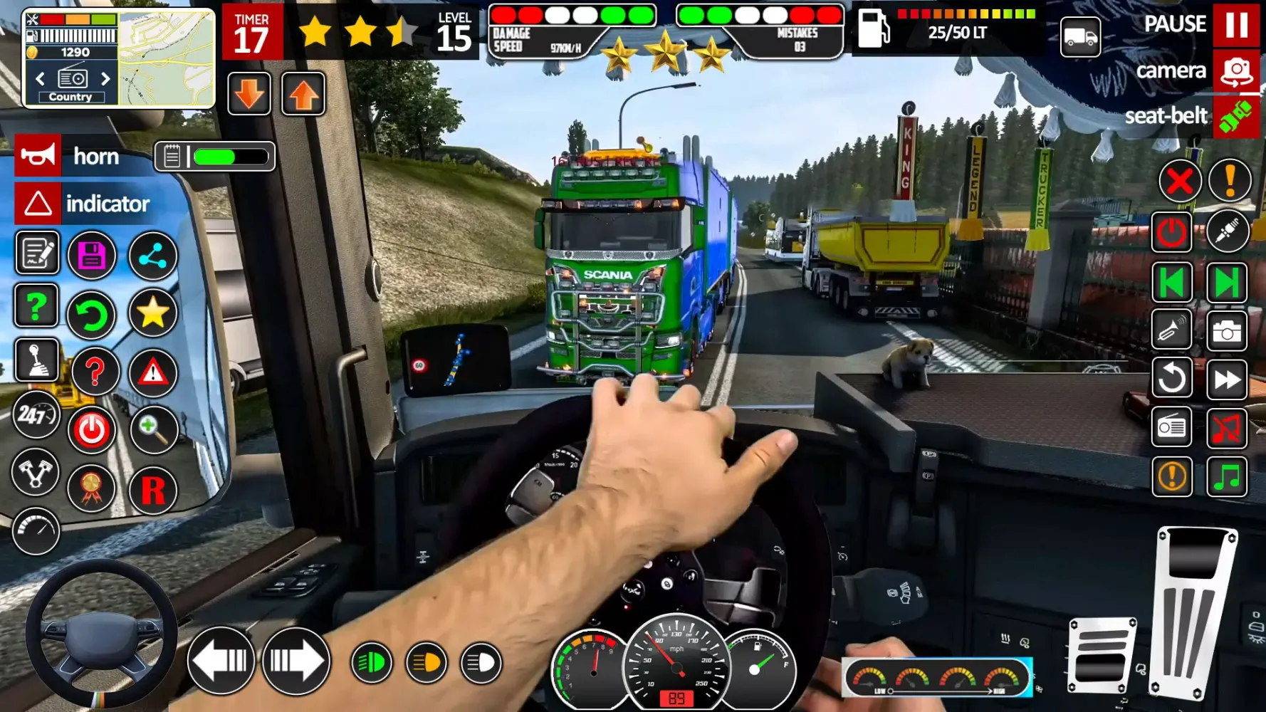 City Cargo Truck Driving game Screenshots