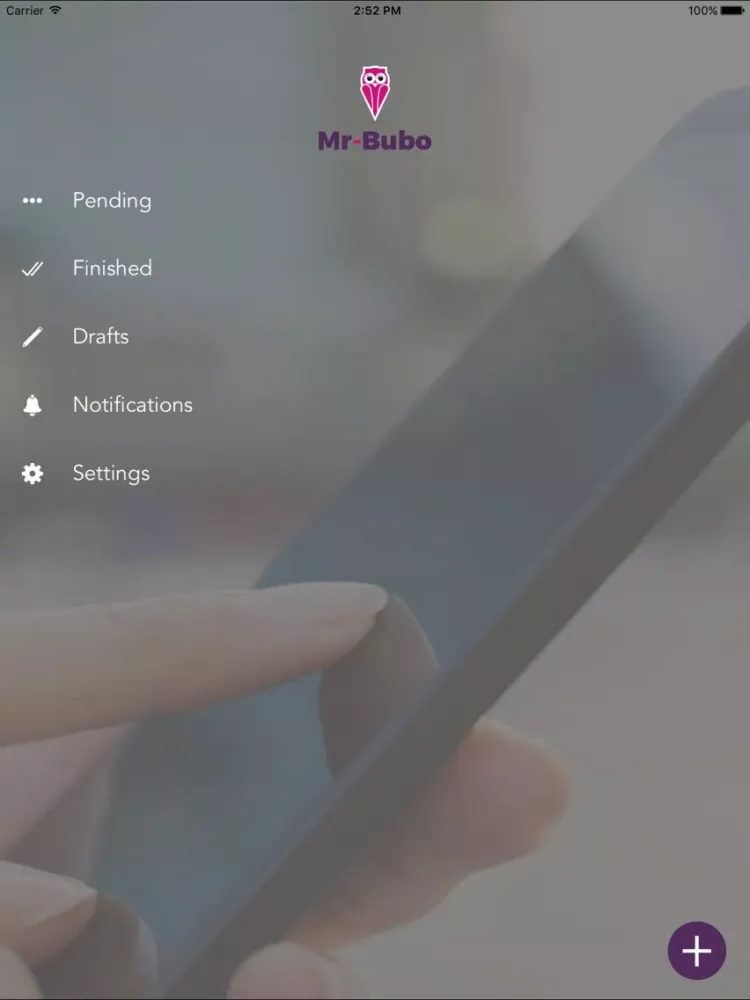 Mr-Bubo Experience iPad  스크린샷