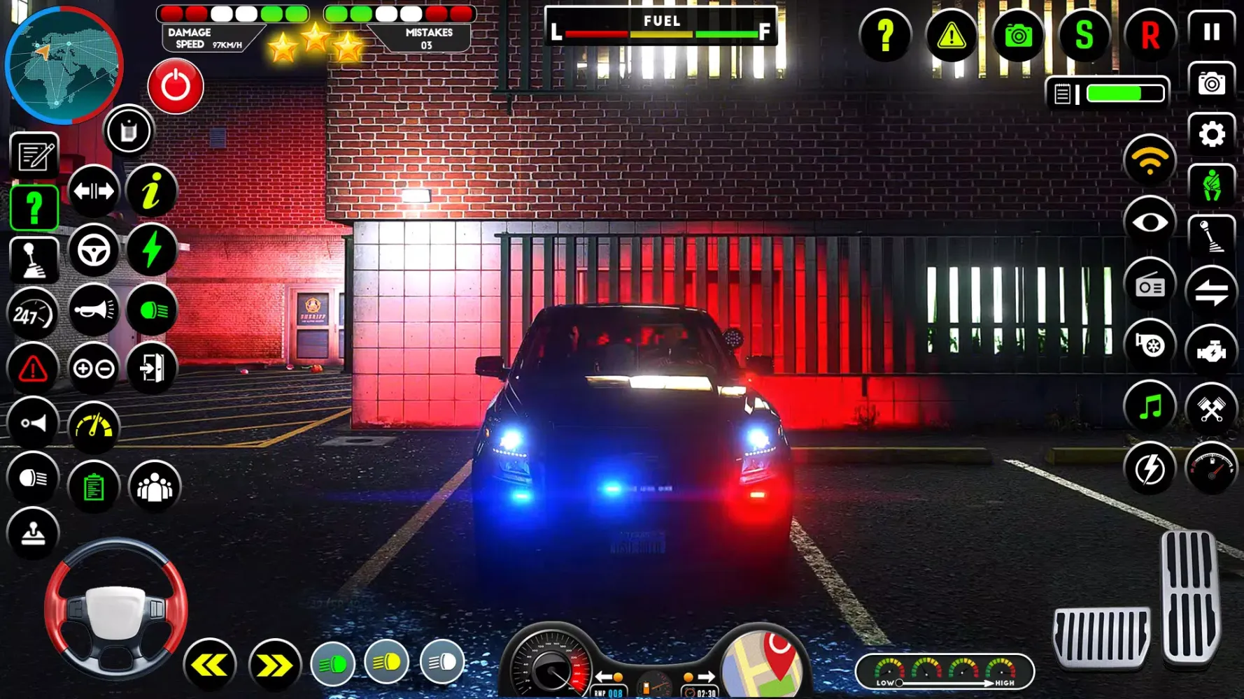 US Police Cop Car Chase Game سکرین شاٹس