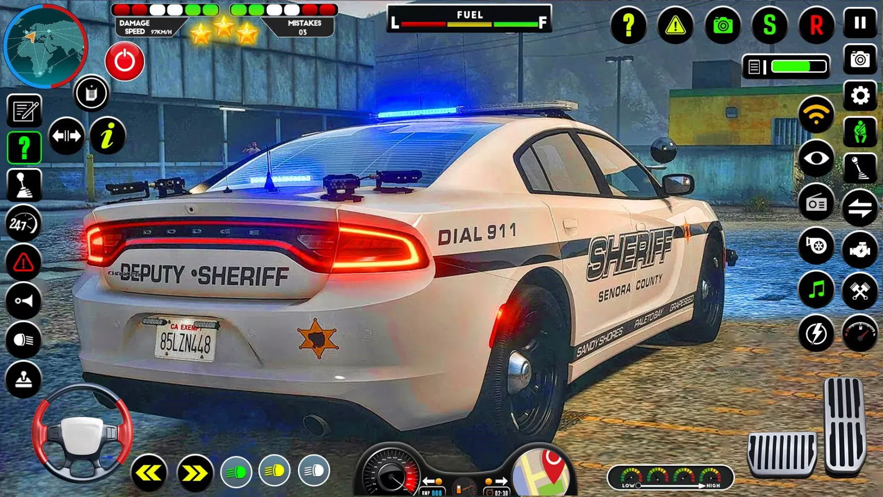 US Police Cop Car Chase Game سکرین شاٹس