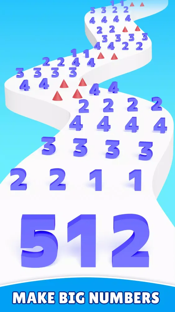 Number Run Merge: Running Game Screenshots