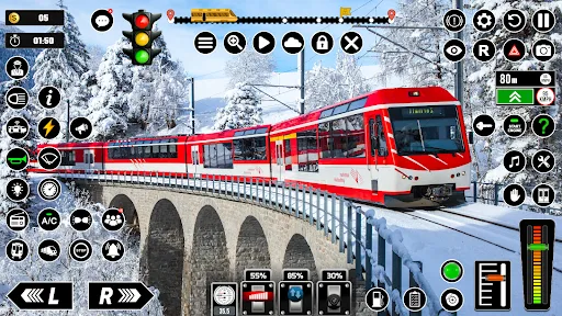 Capturas de pantalla de Railway Train Simulator Games