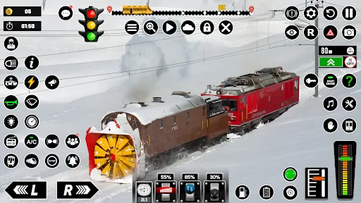 Capturas de pantalla de Railway Train Simulator Games