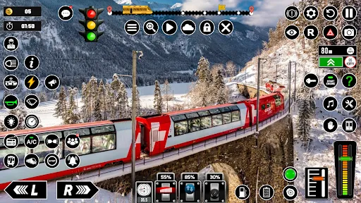 Capturas de pantalla de Railway Train Simulator Games