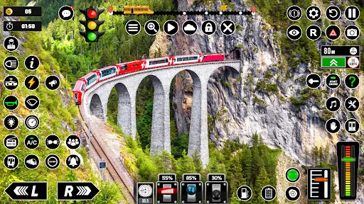 Capturas de pantalla de Railway Train Simulator Games