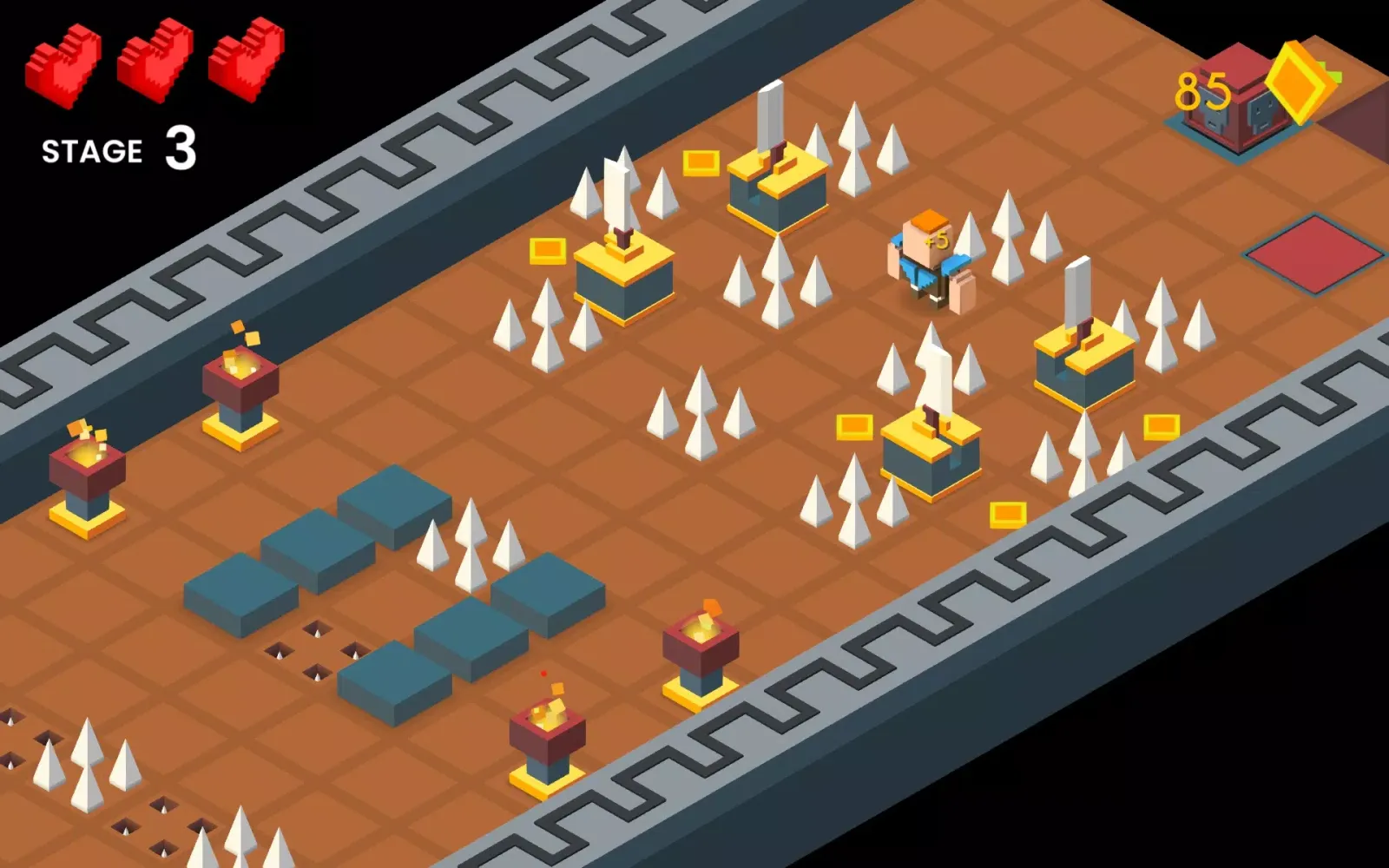 Zrzuty ekranu Maze Trap: Escape Quest