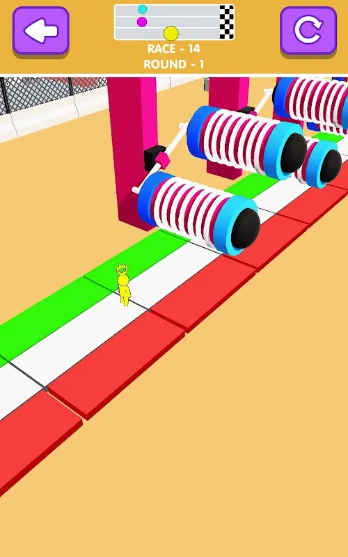 Capturas de tela do Stickman Run: Racing Rivals
