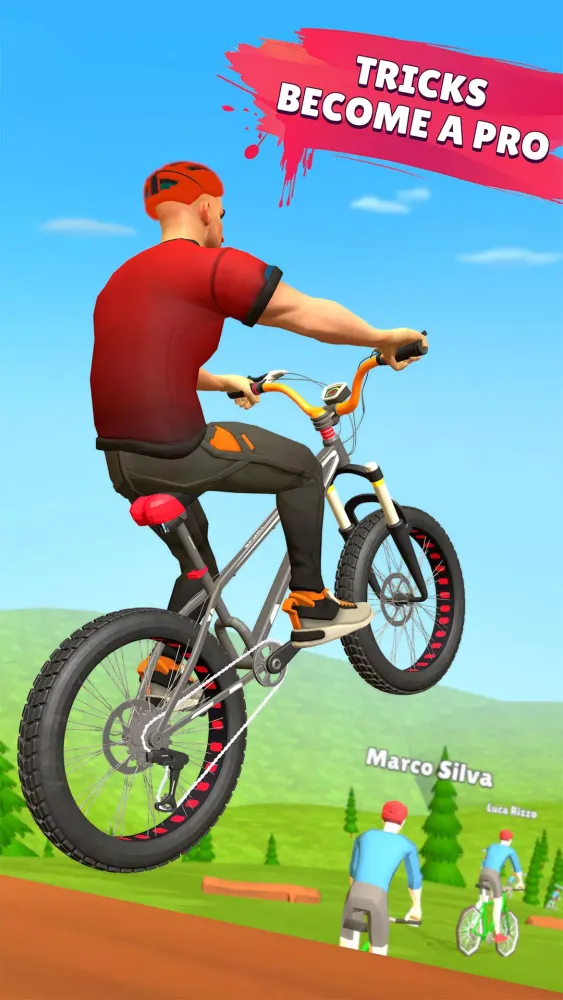 Offroad BMX Cycle:Bicycle Game Ekran Görüntüleri