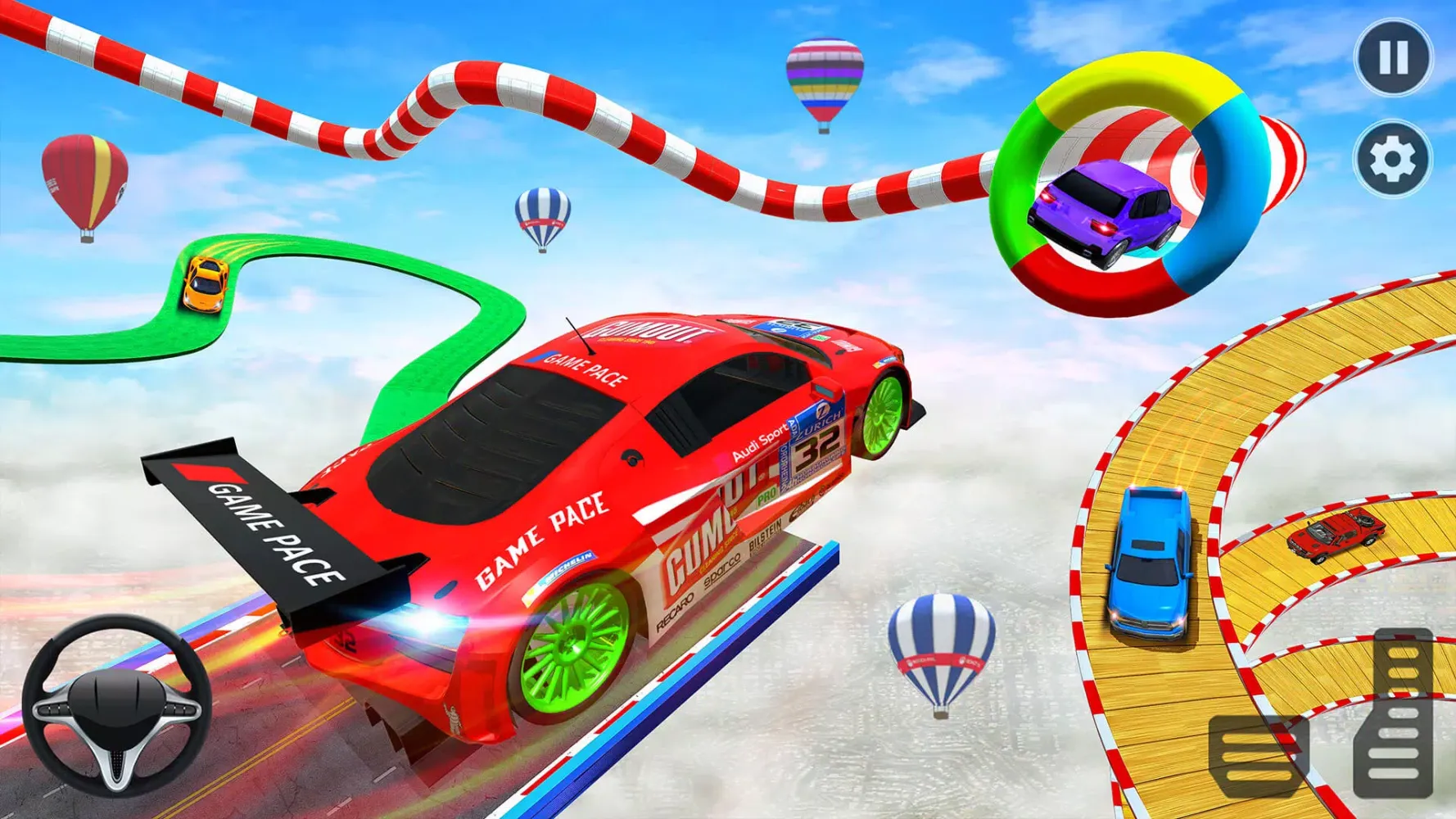 Mega Ramps Stunt Car Games 3D Screenshots