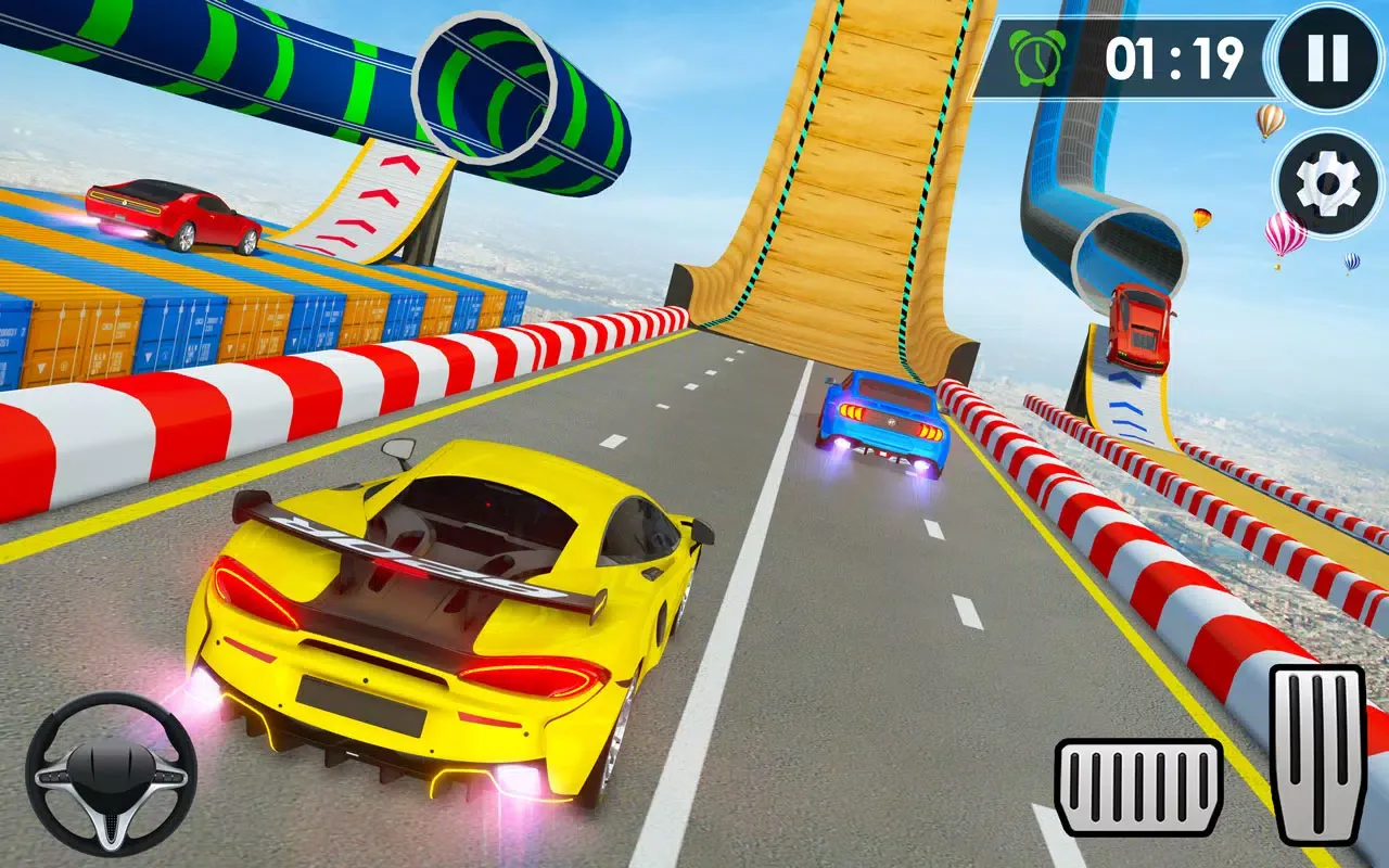 Mega Ramps Stunt Car Games 3D Screenshots