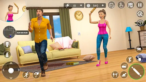 Screenshot di Husband Wife Simulator Game 3D